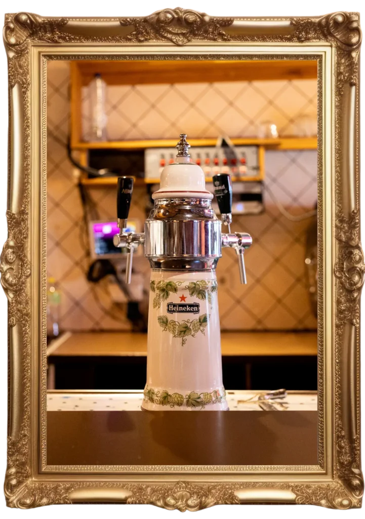 Heineken tap van Freddy heineken