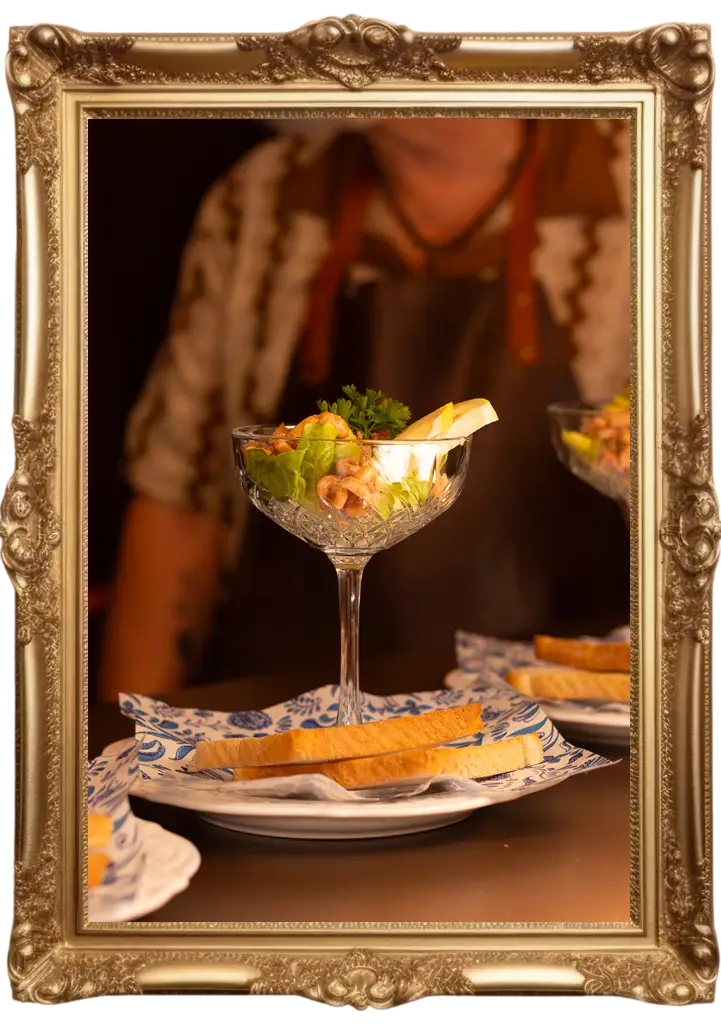 Garnalencocktail tante Lien